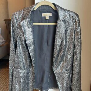 vintage Michael Kors silver jacket